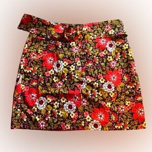 Molly Bracken belted skirt